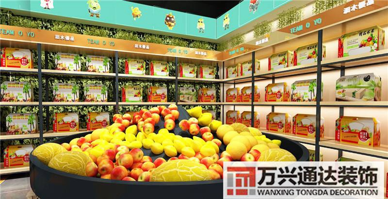 小型水果店怎么裝修10個平方小水果店裝修